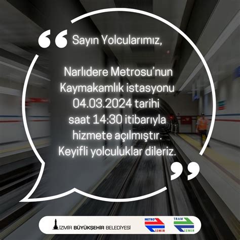 Tugaydan Kemalpaşaya metro sözü
